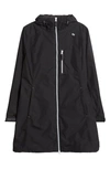Helly Hansen Belfast Waterproof Hooded Jacket In Black