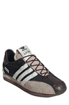 Adidas X Song For The Mute Country Og Sneaker In Black/ White/ Wonder Beige