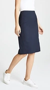 Theory Women's Skinny Pencil Skirt In Deep Navy