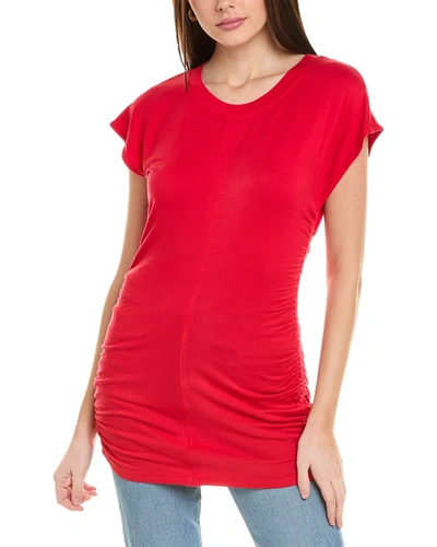 Cabi Whistle Tunic In Red