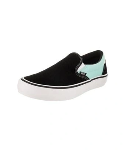 Vans Men's Slip-on Pro (asymmetry) Skate Shoe In Black/blue/ro | ModeSens