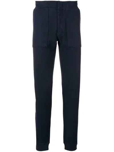 Woolrich Slim Fit Track Pants - Blue