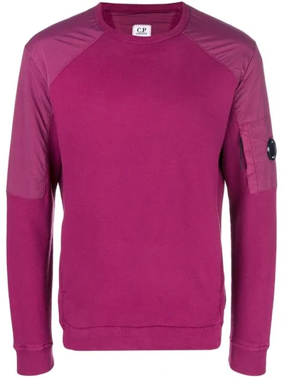 C.p. Company Basic Sweatshirt In Pink