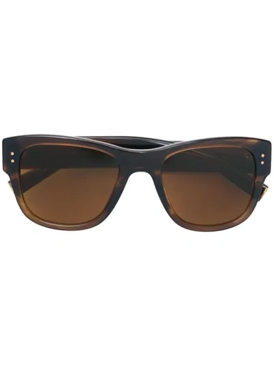 Dolce & Gabbana Square Frame Sunglasses In Brown