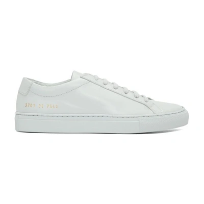Common Projects Woman By  Grey Original Achilles Low Sneakers In 7543 Grey
