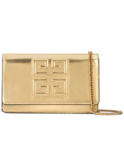 Givenchy Metallic Chain Bag In Green