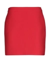 Alessandra Rich Mini Skirt In Red