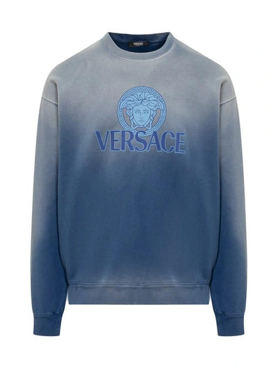 Versace Sweatshirt In Multicolor