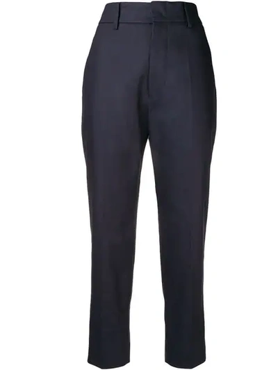 Sofie D'hoore Straight-leg Tailored Trousers In Blue