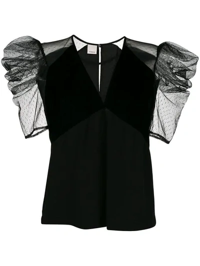 Pinko Lucidatrice Blouse In Black