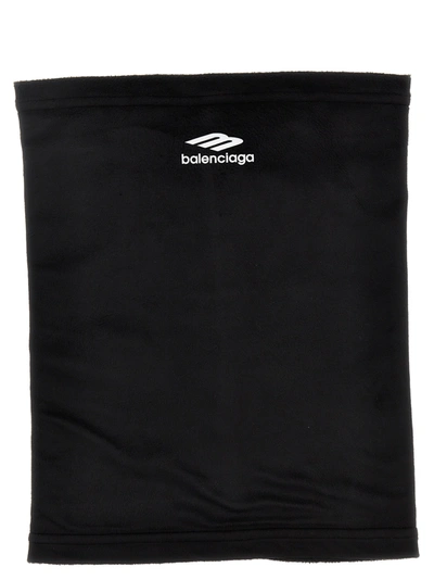 Balenciaga 3b Sports Icon Scarves, Foulards In Black