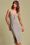 Finders Keepers Advance Dress In Sage