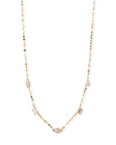 Lana 14k Multi-shape Diamond Necklace