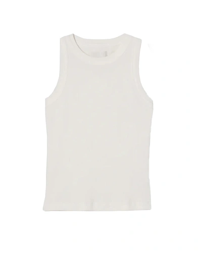 Citizens Of Humanity White Isabel Tank Top In Beige