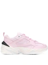 Nike Platform Lace-up Sneakers In Pink