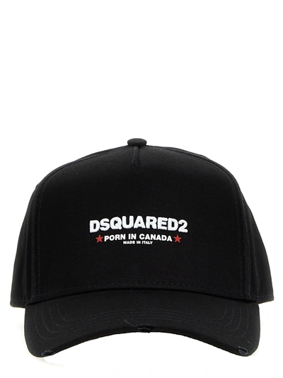 Dsquared2 Rocco Hats In Black