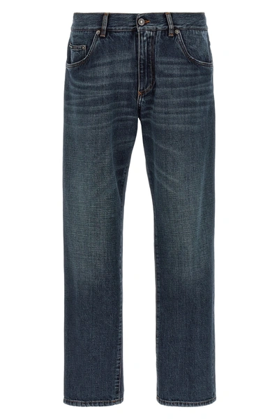 Dolce & Gabbana Men 5-pocket Jeans In Blue