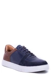 Navy Leather/ Suede