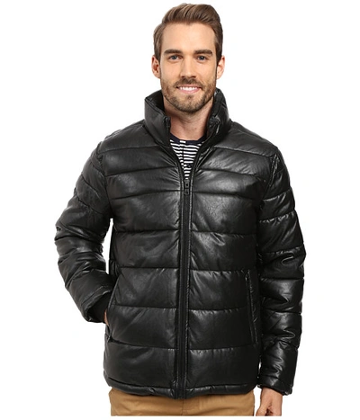 Creep Tilskud Patent Tommy Hilfiger Quilted Faux Leather Puffer Jacket | ModeSens