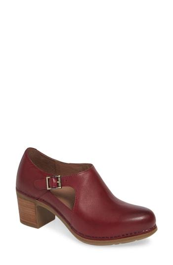 dansko hollie cutout bootie