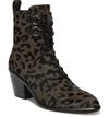 Diane Von Furstenberg Dakota Leopard Lace-up Boots