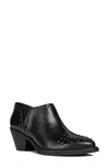 Geox Lovai Ankle Boot In Black Leather