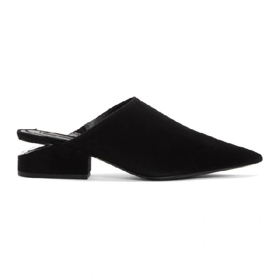 Alexander Wang Ella Pointy Toe Mule In 001 Black