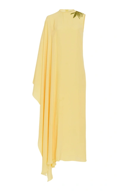 Noon By Noor Gene Asymmetrical Maxi Dress In Yellow
