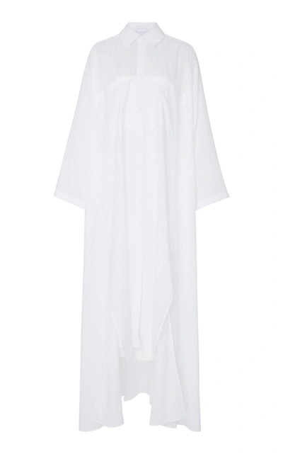 Noon By Noor Beck Cotton Maxi Dress In White