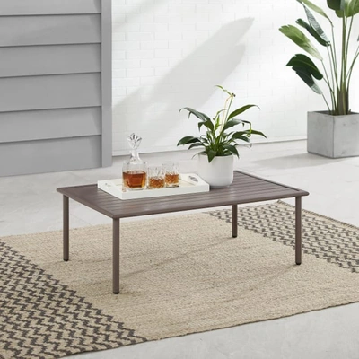 Crosley Furniture - Cali Bay Outdoor Metal Coffee Table