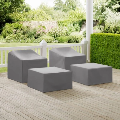 Crosley Furniture 4 Pc Furniture Cover Set