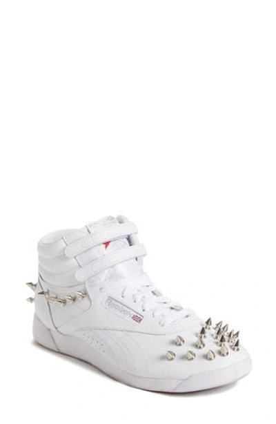 Junya Watanabe X Reebok Studded Sneaker In White