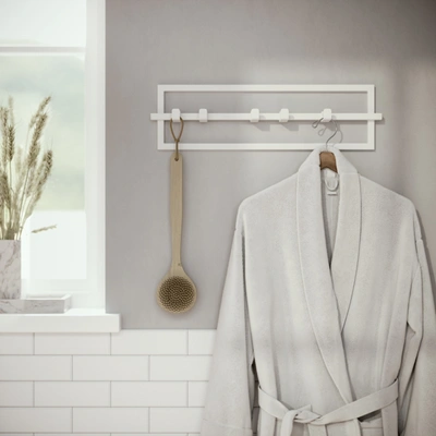 Umbra Cubiko Wall Mounted Modern, Sleek, Space-saving Hanger