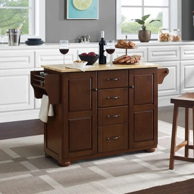 Crosley Furniture Eleanor Collection Granite Top Kitchen Cart