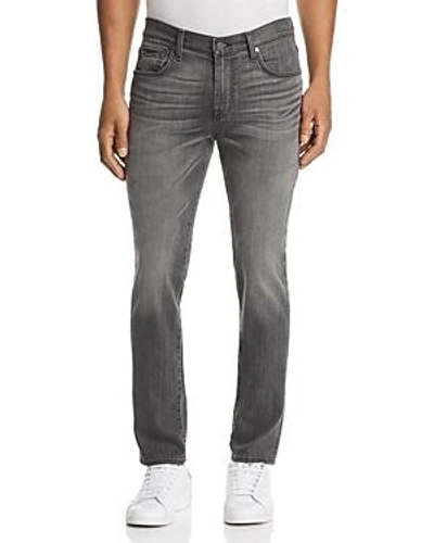 7 For All Mankind Adrien Slim Fit Jeans In Sabotage Gray
