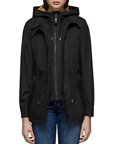 Mackage Melita Rain Jacket In Black