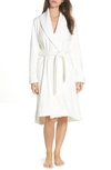 Ugg Duffield Ii Double-knit Fleece Robe In Cream