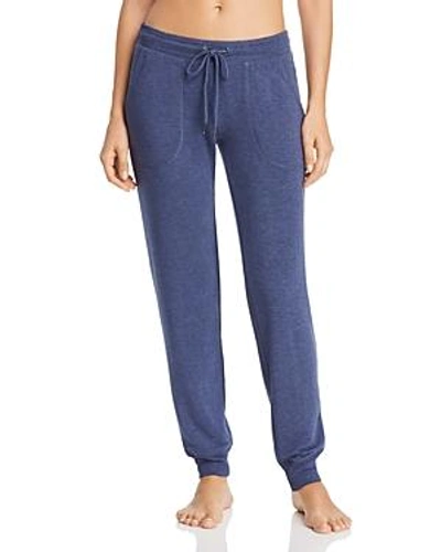 Pj Salvage Lounge Essential French Terry Jogger Pants In Denim