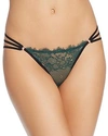 Thistle & Spire Constellation Lace Bikini In Emerald