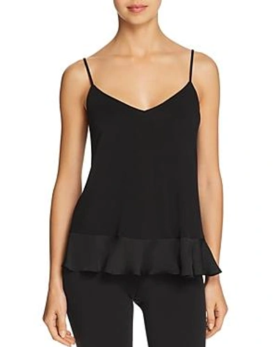 Josie Sweet Street Ruffle Cami In Black