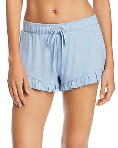 Honeydew Cat Nap Pajama Shorts In Bayou Blue