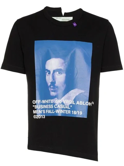Off-white Bernini Cotton T-shirt In Black