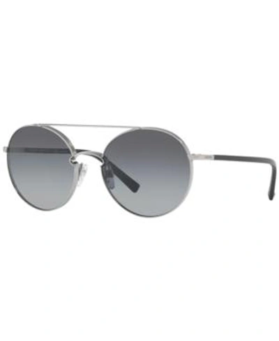 Valentino Sunglasses, Va2002 55 In Gunmetal/grey Gradient Polar