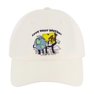 Nickelodeon Nick Mtv Love Your Mother Earth Baseball Cap In Beige