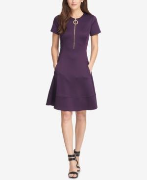 macys womens purple dresses