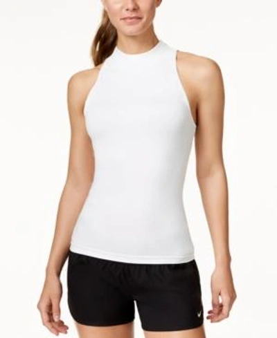 Nike Sleeveless Rash Guard Women's Swimsuit In White