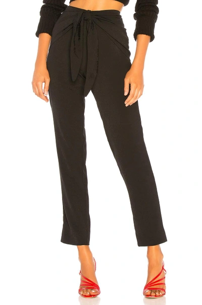 House Of Harlow 1960 X Revolve Tabitha Pant In Noir