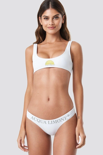 Acqua Limone Monaco Bikini Panties - White
