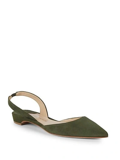 Paul andrew rhea suede slingback on sale flats