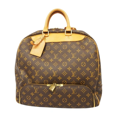 Pre-owned Louis Vuitton Evasion Brown Canvas Travel Bag ()